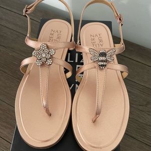 Naturalizer Tilly Sandal in Rose Gold (New in Box)